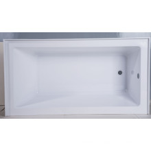 Cupc Undermount Installation 60" X 32" Drop-in Bath with Reversible Drain